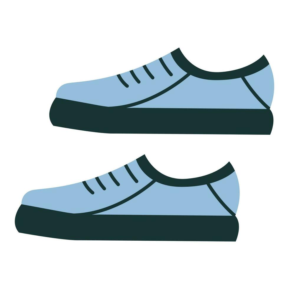 scarpe da ginnastica icona. calzature. vettore illustrazione.