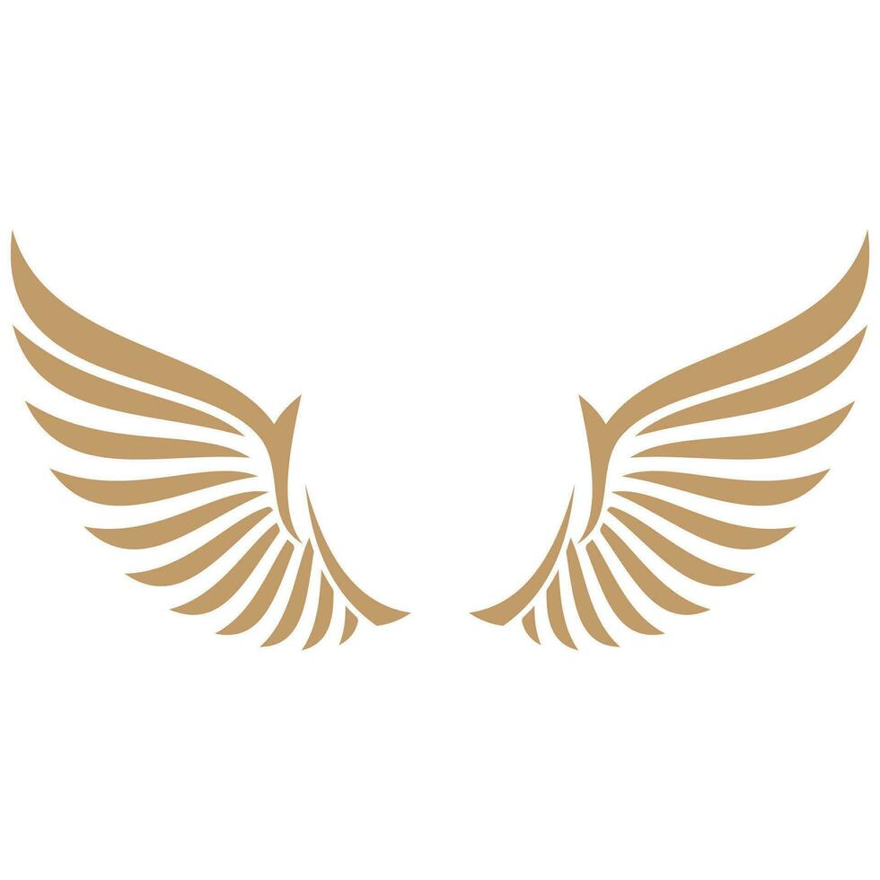 uccello Ali illustrazione logo. vettore