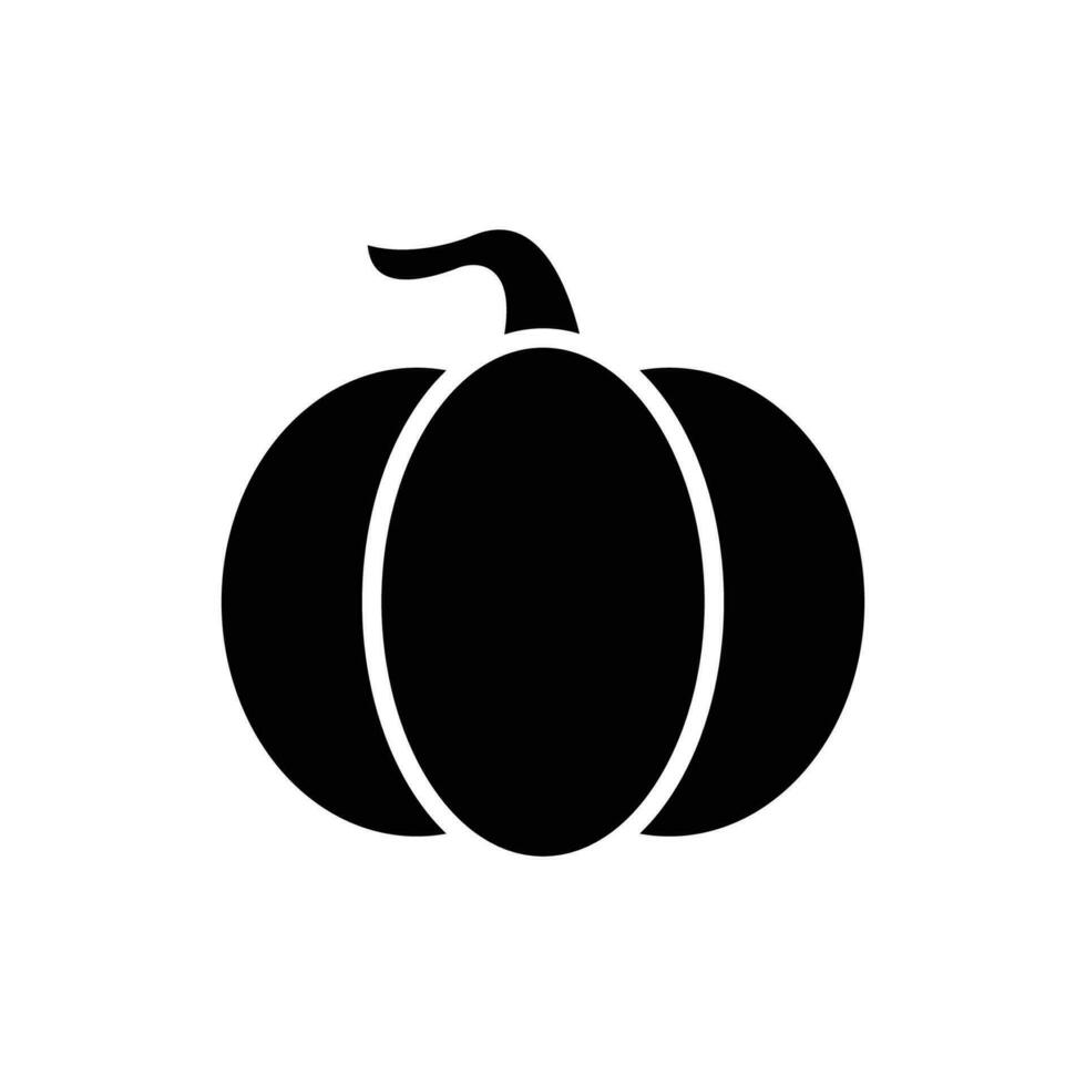 Halloween zucca icona vettore design modello nel bianca sfondo