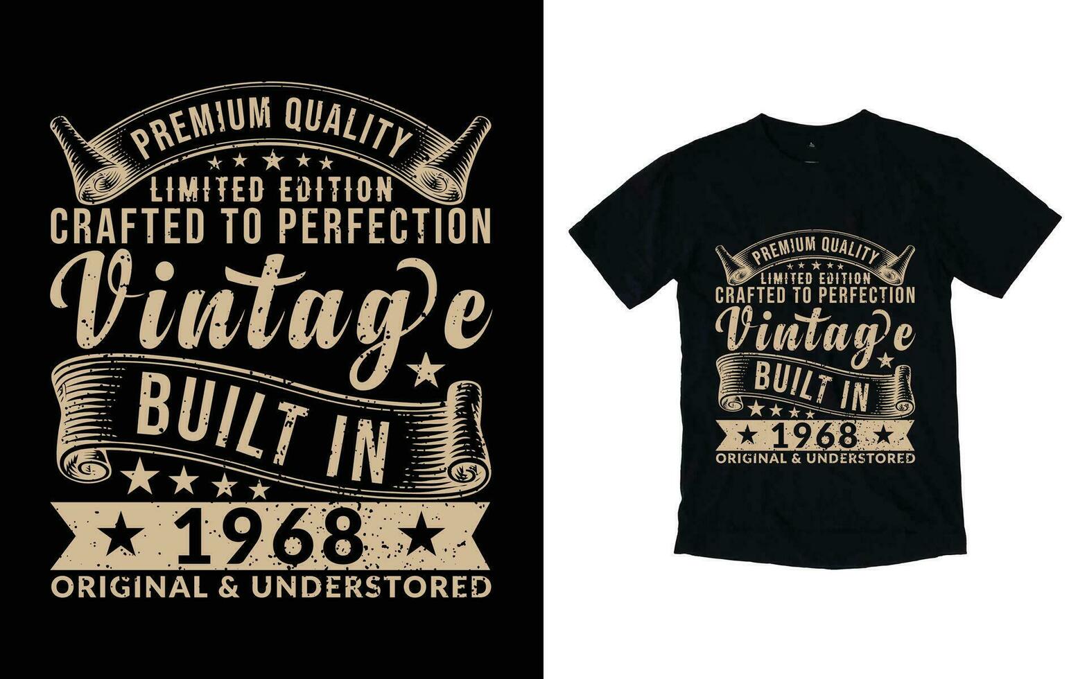 Vintage ▾ maglietta disegno, vecchio stile maglietta disegno, Vintage ▾ limitato edizione maglietta design vettore