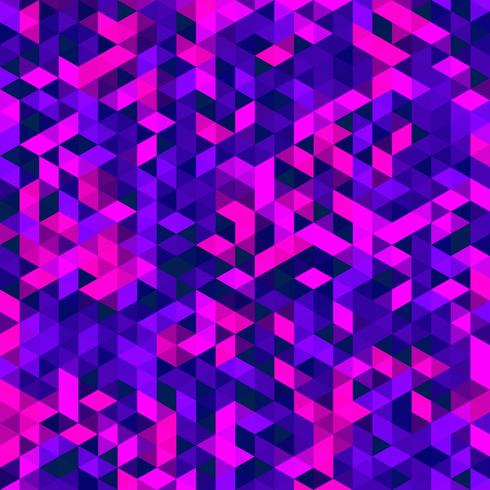 Mosaico poligonale vettoriale, triangolo texture di sfondo, motivo geometrico vettore