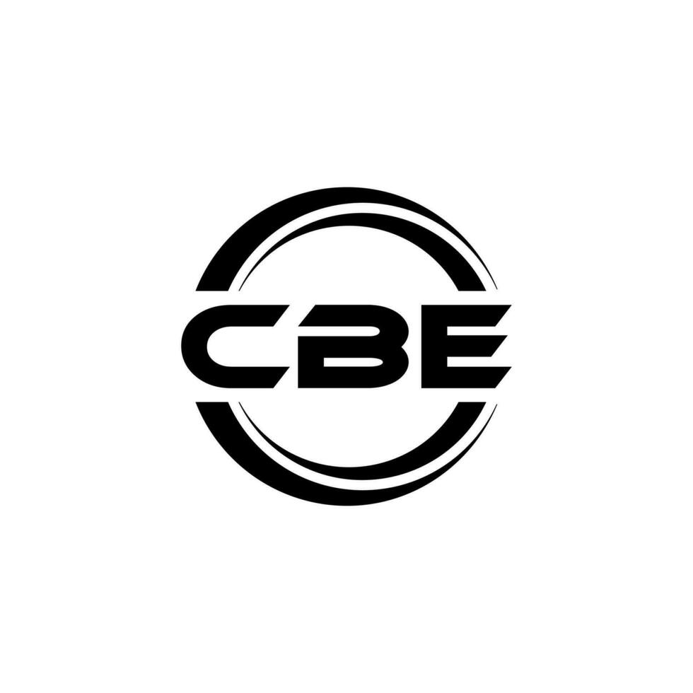 cbe logo disegno, ispirazione per un' unico identità. moderno eleganza e creativo design. filigrana il tuo successo con il Impressionante Questo logo. vettore