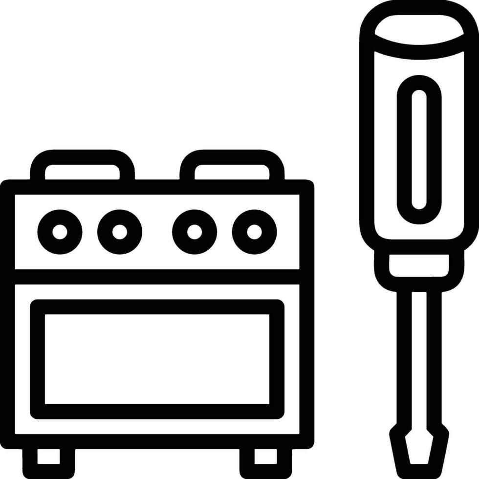 Cacciavite riparazione icona simbolo vettore Immagine. illustrazione di il fix kit di strumenti design Immagine. eps 10
