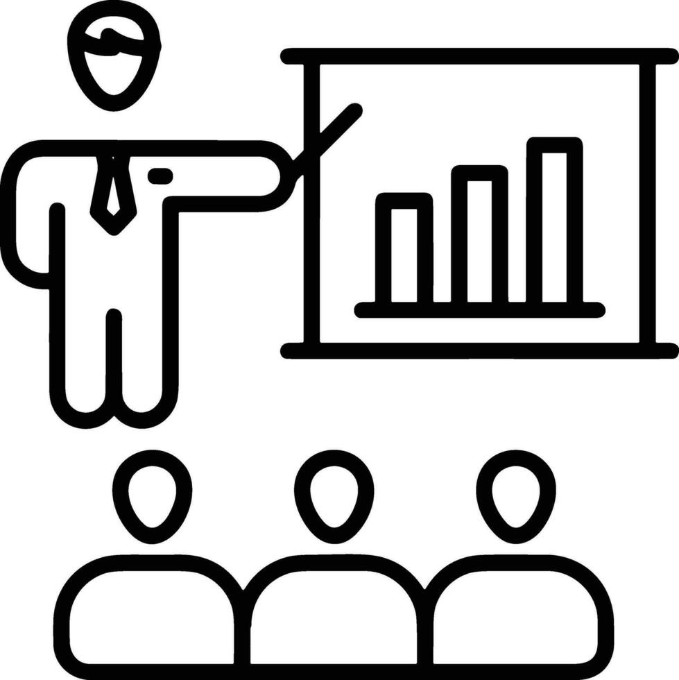 insegnante icona simbolo vettore Immagine. illustrazione di il formazione attività commerciale scuola aula icona design Immagine