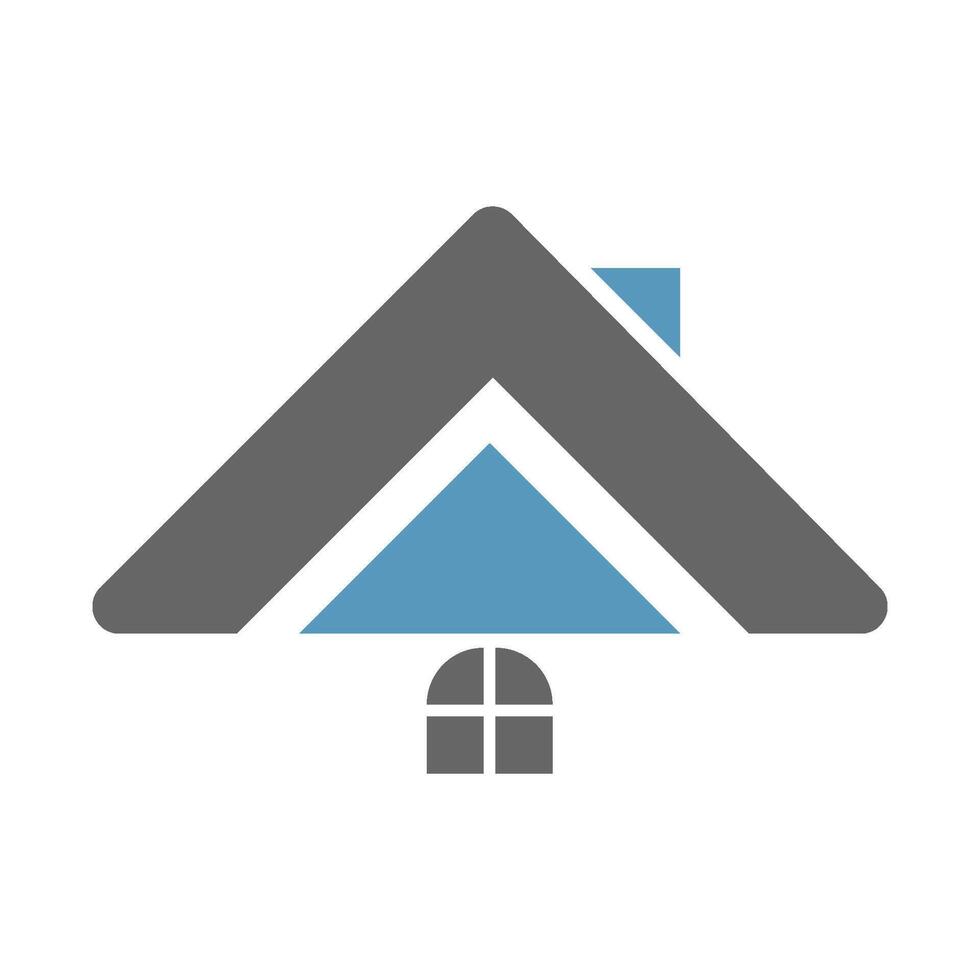 Residenziale tetto design icona logo vettore