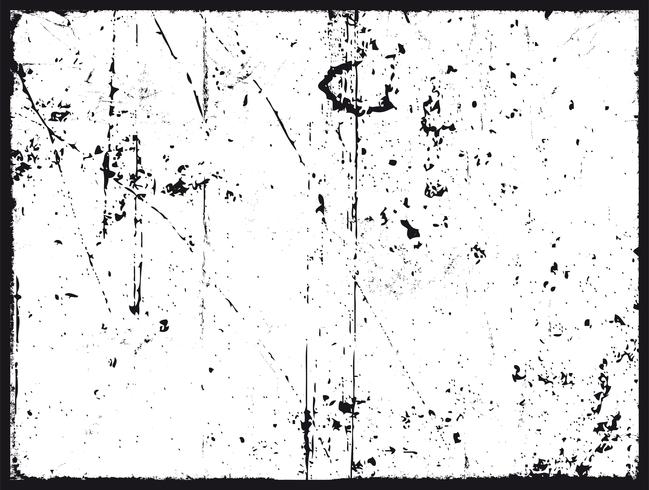 Grunge Texture In Black And White vettore