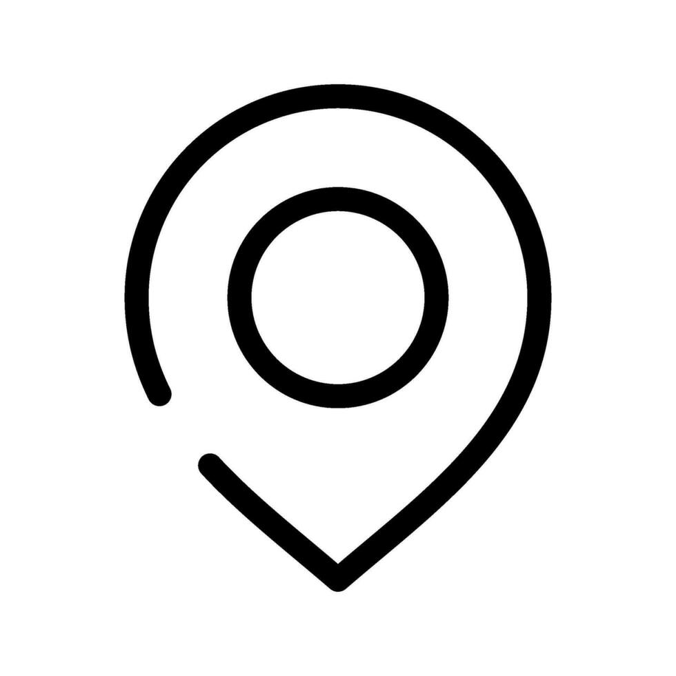 Posizione icona vettore simbolo design illustrazione
