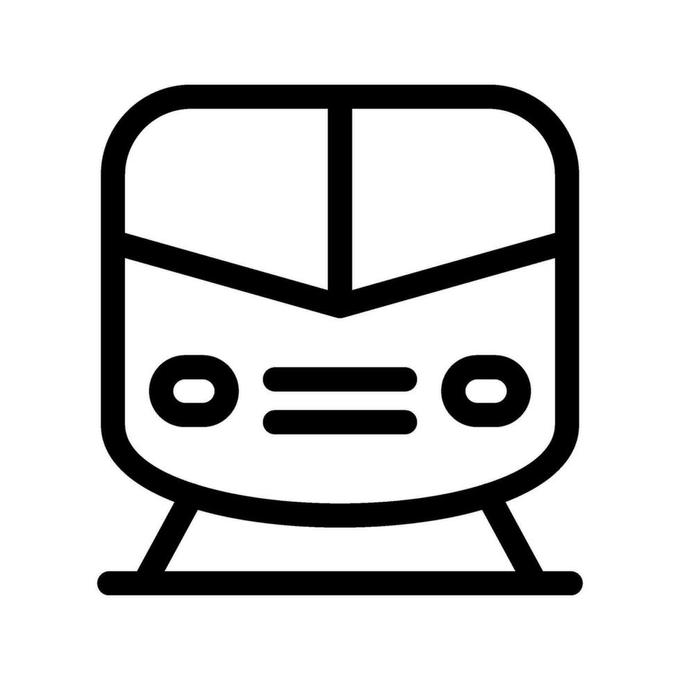 treno icona vettore simbolo design illustrazione