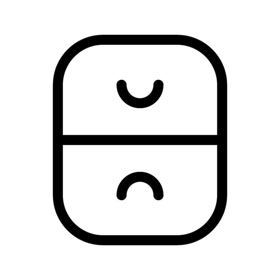 scatola ufficio icona vettore simbolo design illustrazione