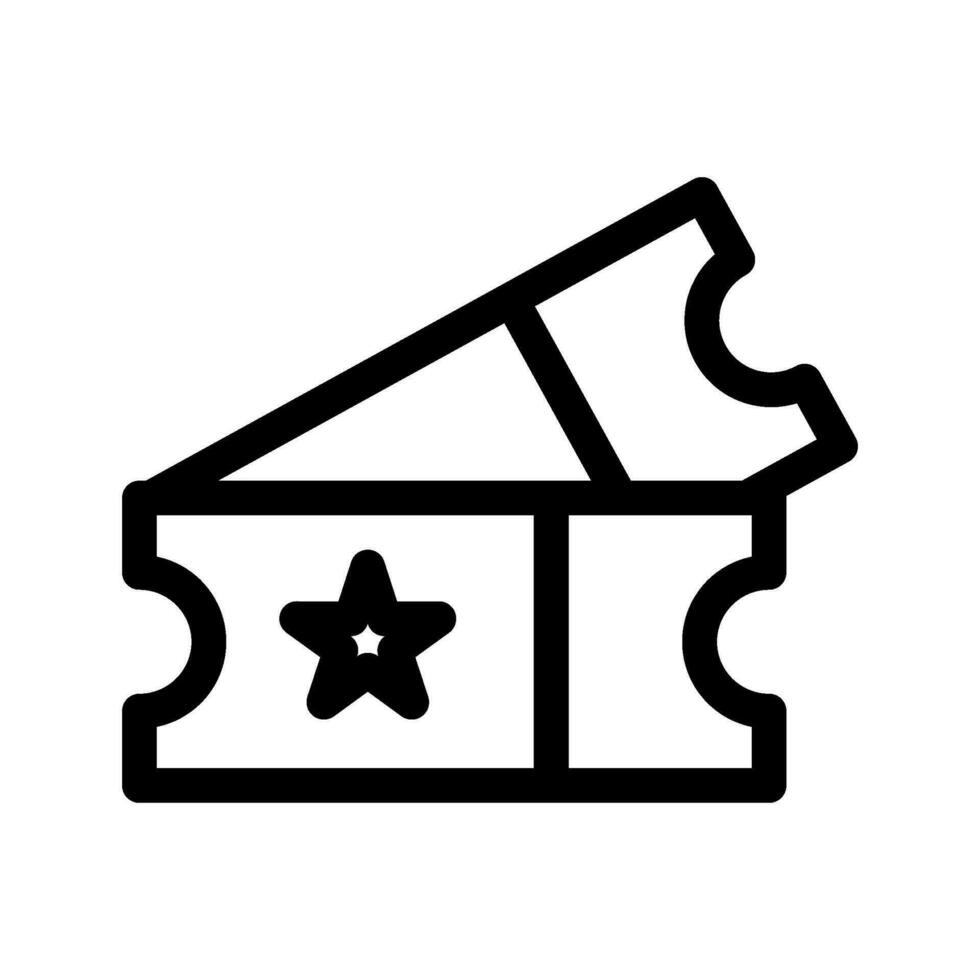 Biglietti icona vettore simbolo design illustrazione