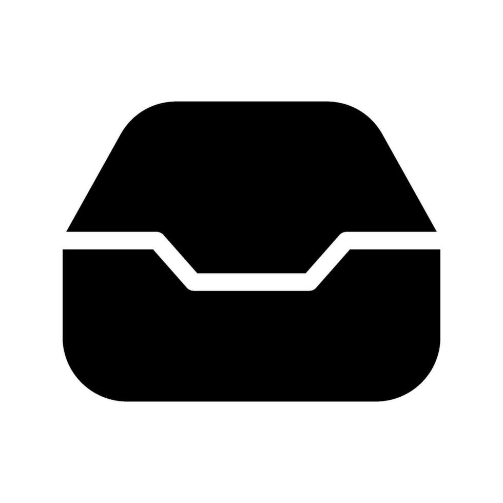 Posta in arrivo icona vettore simbolo design illustrazione
