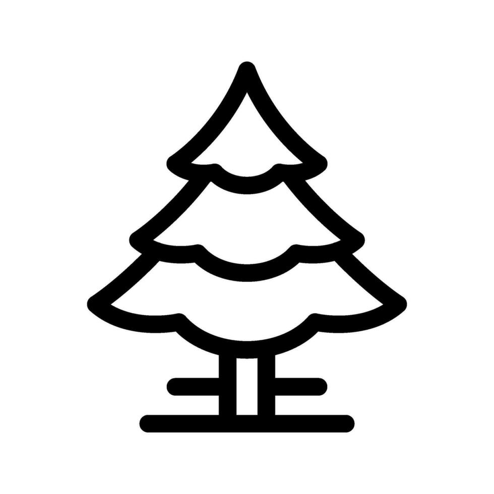 albero icona vettore simbolo design illustrazione