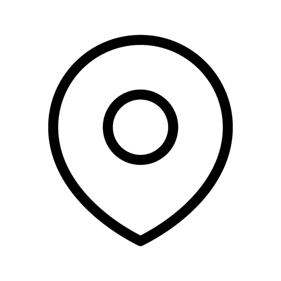 Posizione icona vettore simbolo design illustrazione