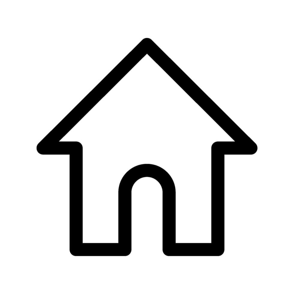 casa icona vettore simbolo design illustrazione