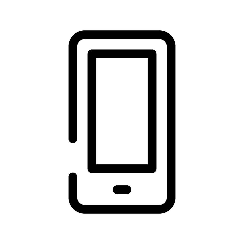 Telefono icona vettore simbolo design illustrazione
