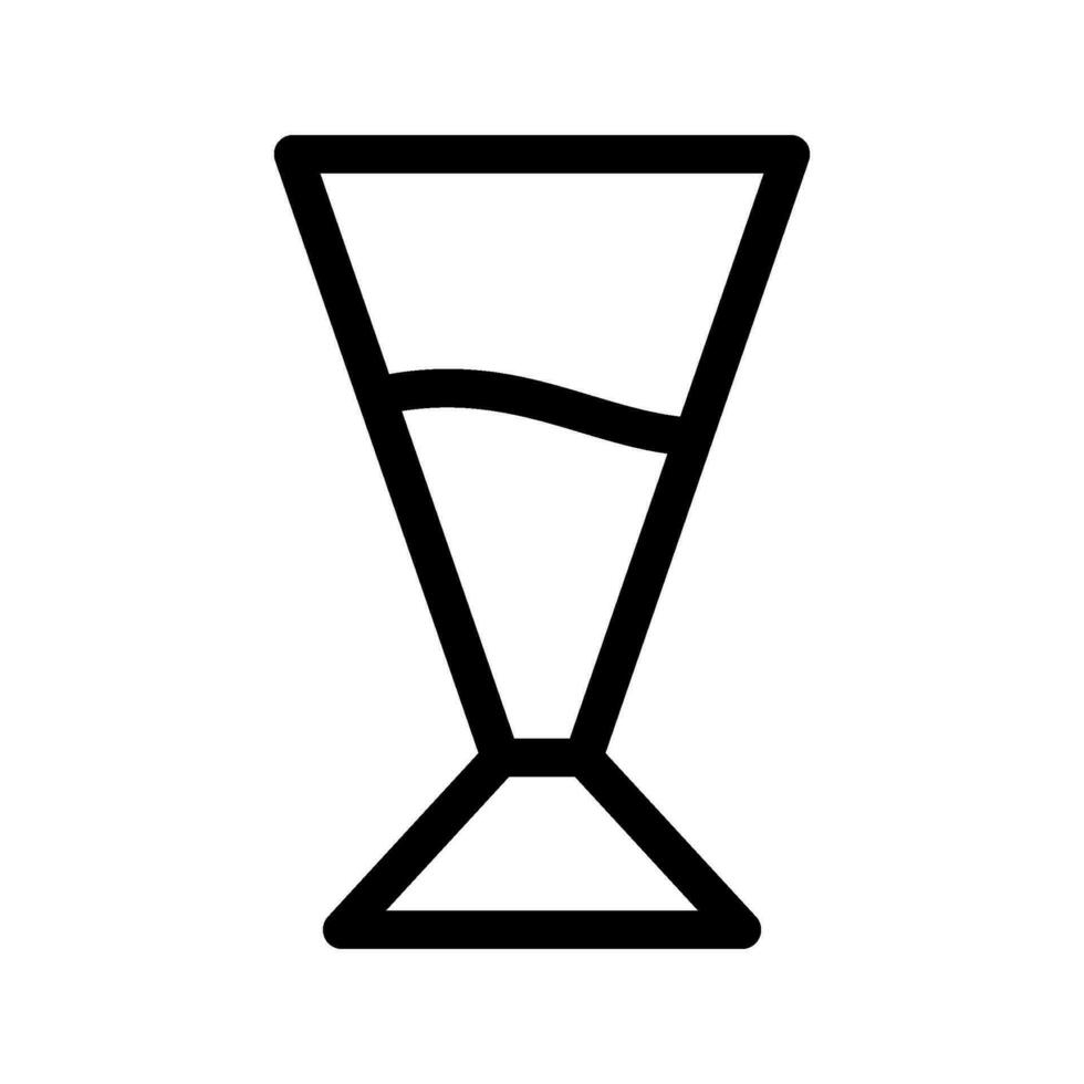 bevanda bicchiere icona vettore simbolo design illustrazione