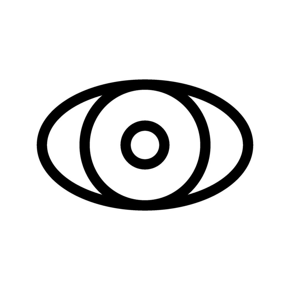 Visualizza icona vettore simbolo design illustrazione