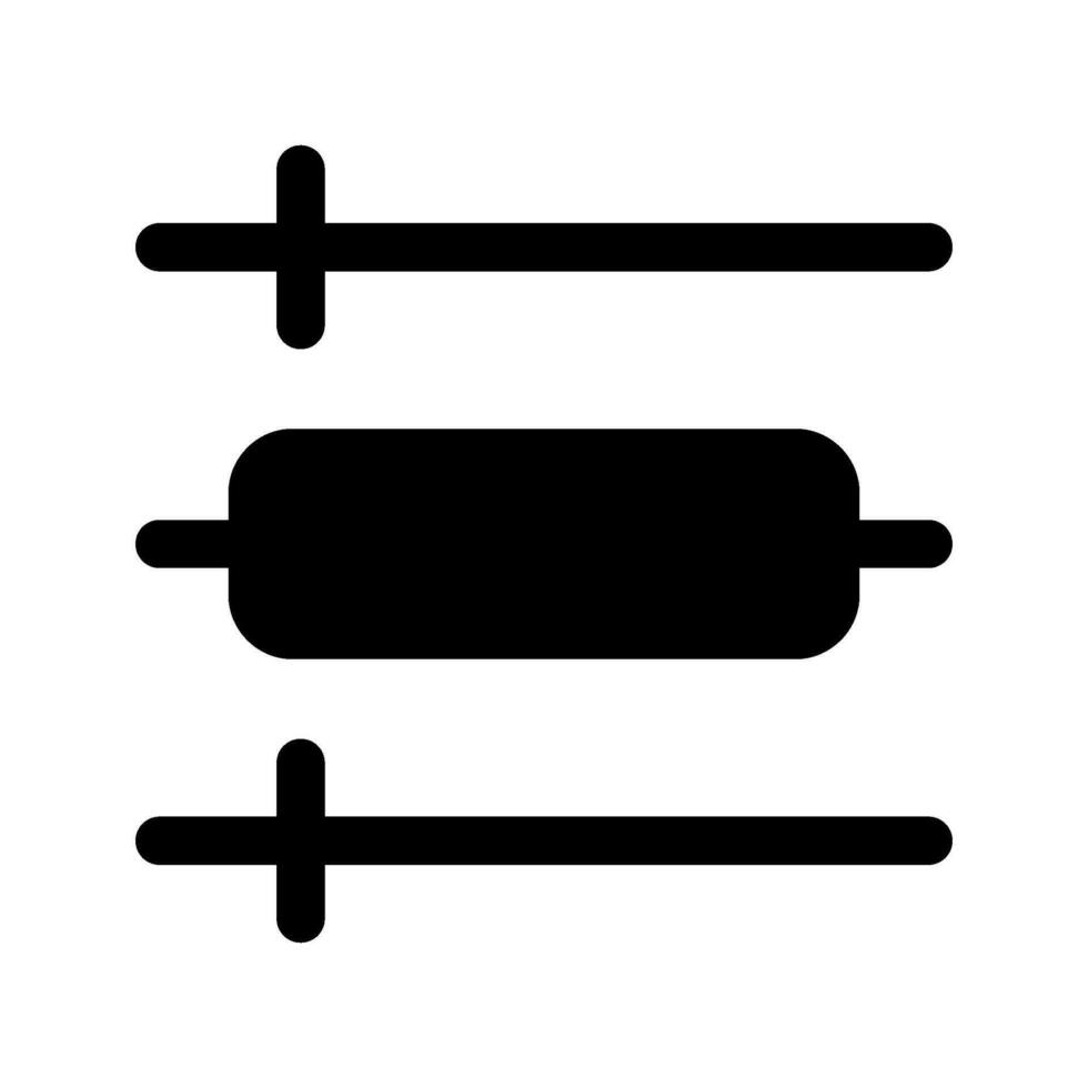 filtro icona vettore simbolo design illustrazione