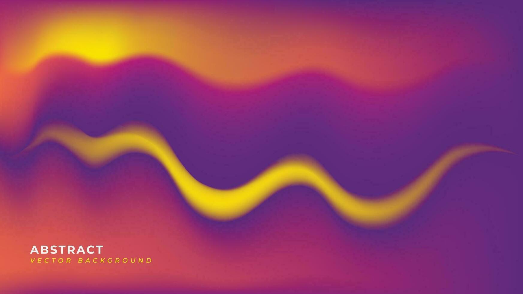 astratto vettore bg giallo, arancia, rosa, viola curve gradienti luminosa sfondo