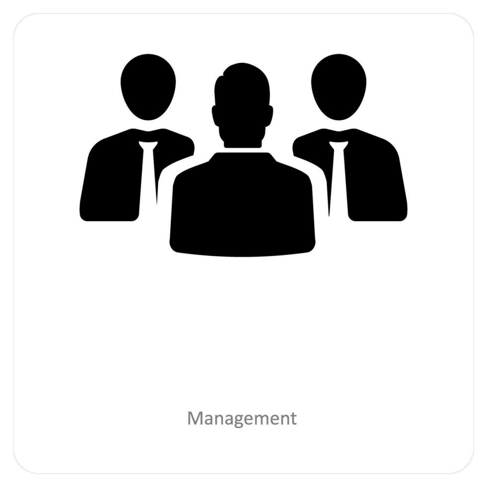 gestione e attività commerciale icona concetto vettore