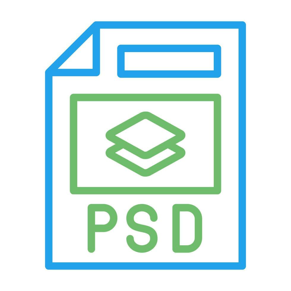 PSD file vettore icona