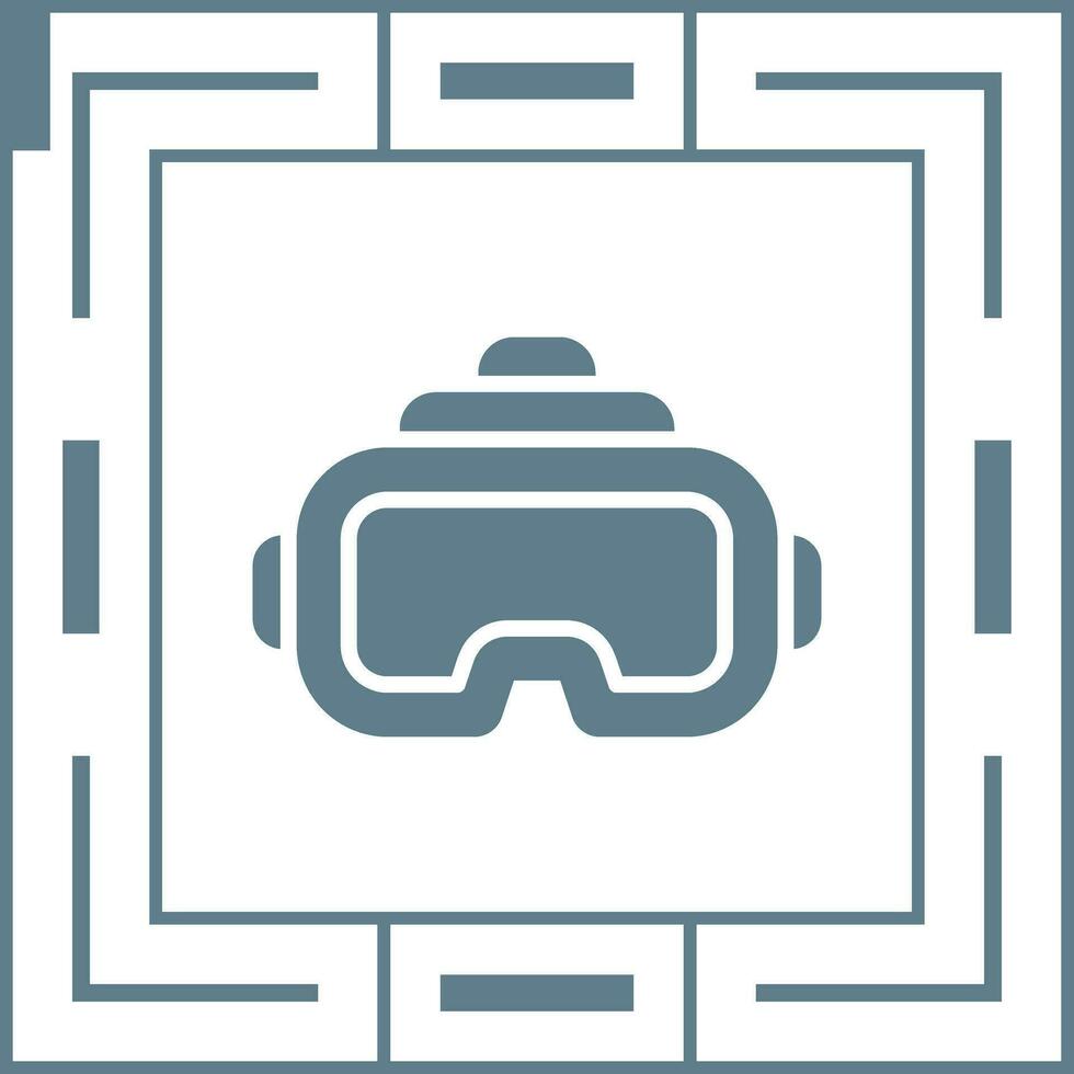 virtuale la realtà cuffia vettore icona