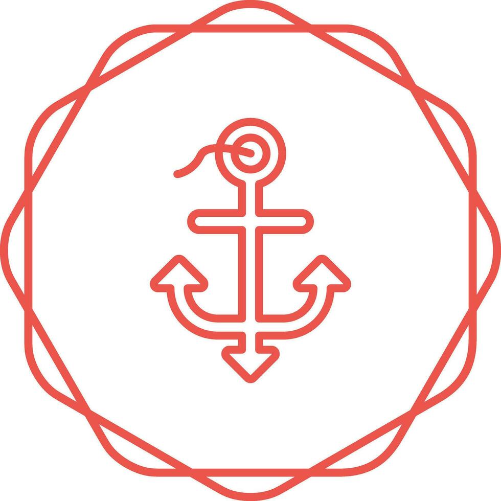 icona di vettore di ancoraggio