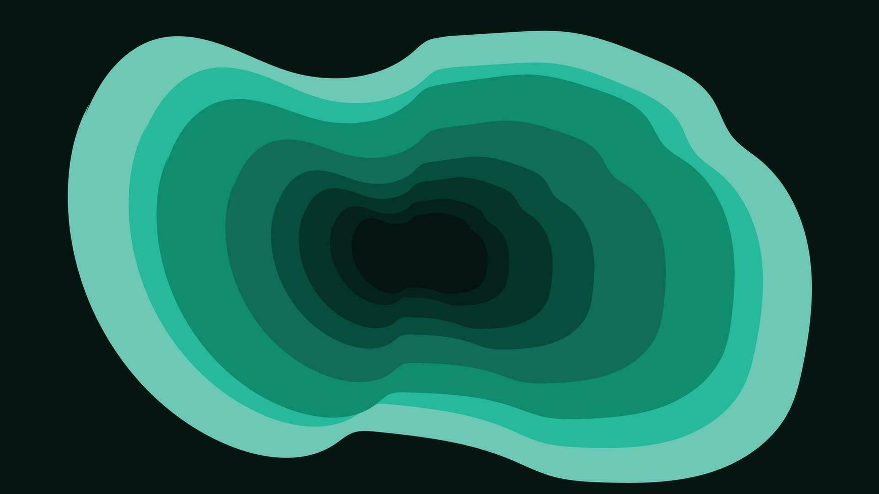 astratto spirale ondulato spazio stile nebulosa squillare sfondo nel multiplo colore piace buio blu, giallo, verde, viola, e d'oro. voi può uso Questo creativo opera come il tuo progetto sfondo o pagina web luogo. vettore