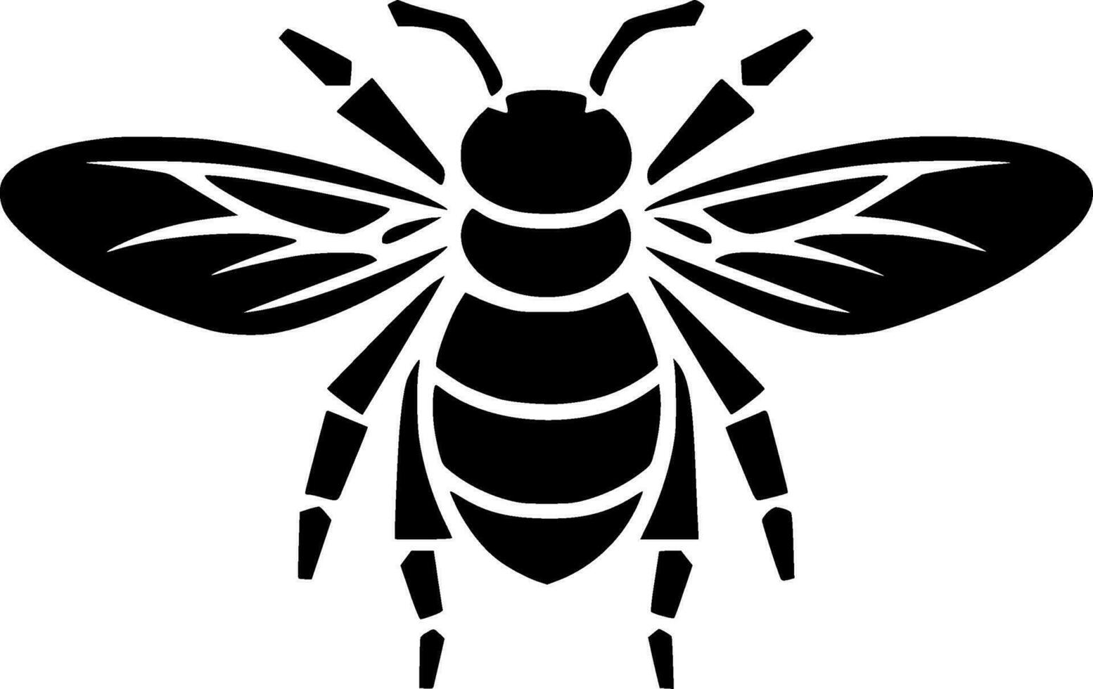 ape, nero e bianca vettore illustrazione