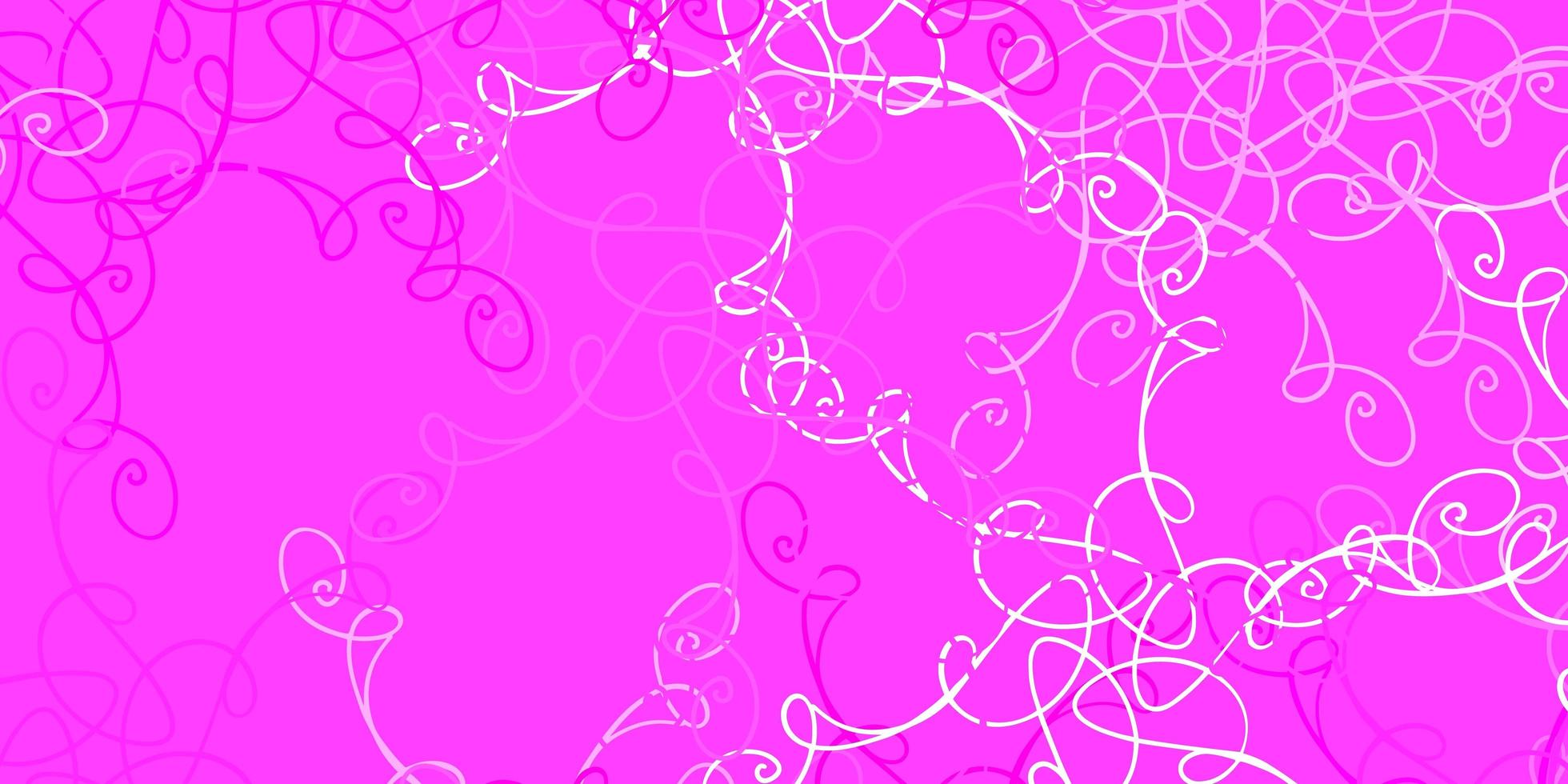 layout vettoriale rosa chiaro con arco circolare