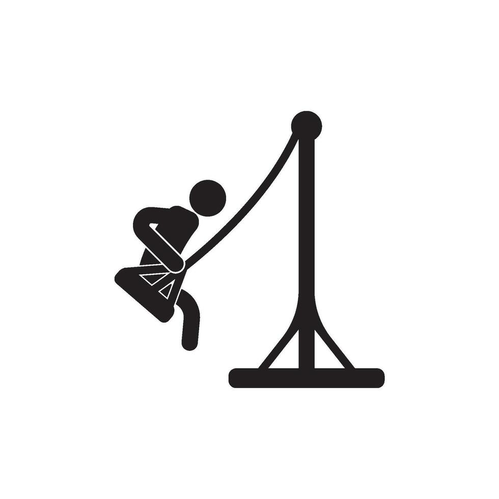 swing icona vettore illustrazione simbolo design