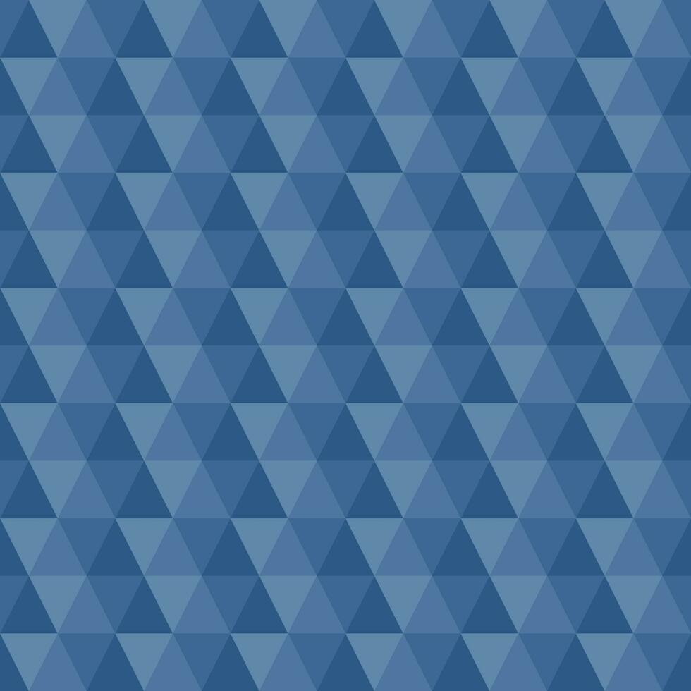 Marina Militare blu ombra triangolo modello sfondo. triangolo modello sfondo. triangolo sfondo. senza soluzione di continuità modello. per sfondo, decorazione, regalo involucro vettore
