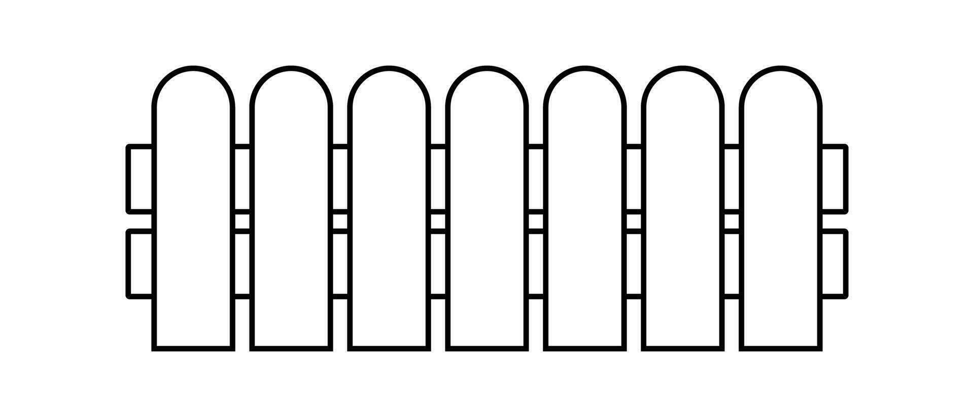 recinto design parte icona. vettore. vettore