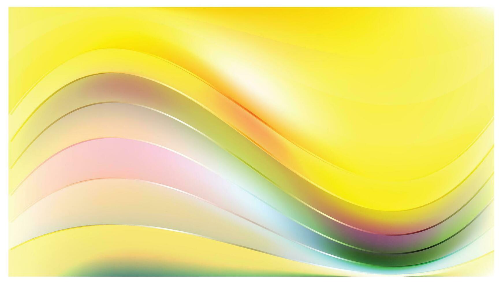 astratto giallo pendenza sfondo design con colorato linea effetto. luminosa colori grafico creativo concetto. vettore