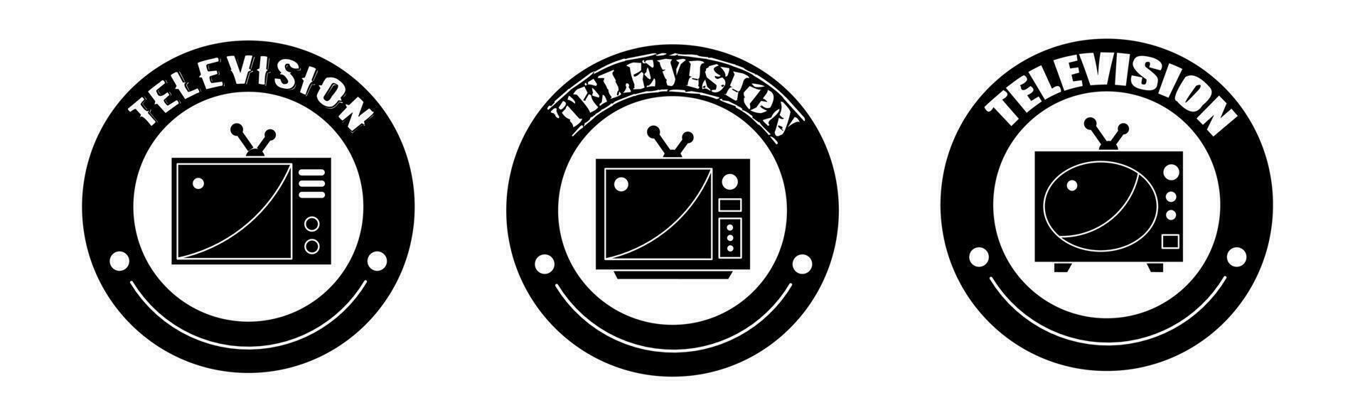 televisione Prodotto vendita icona vettore illustrazione. design per negozio e vendita bandiera attività commerciale.