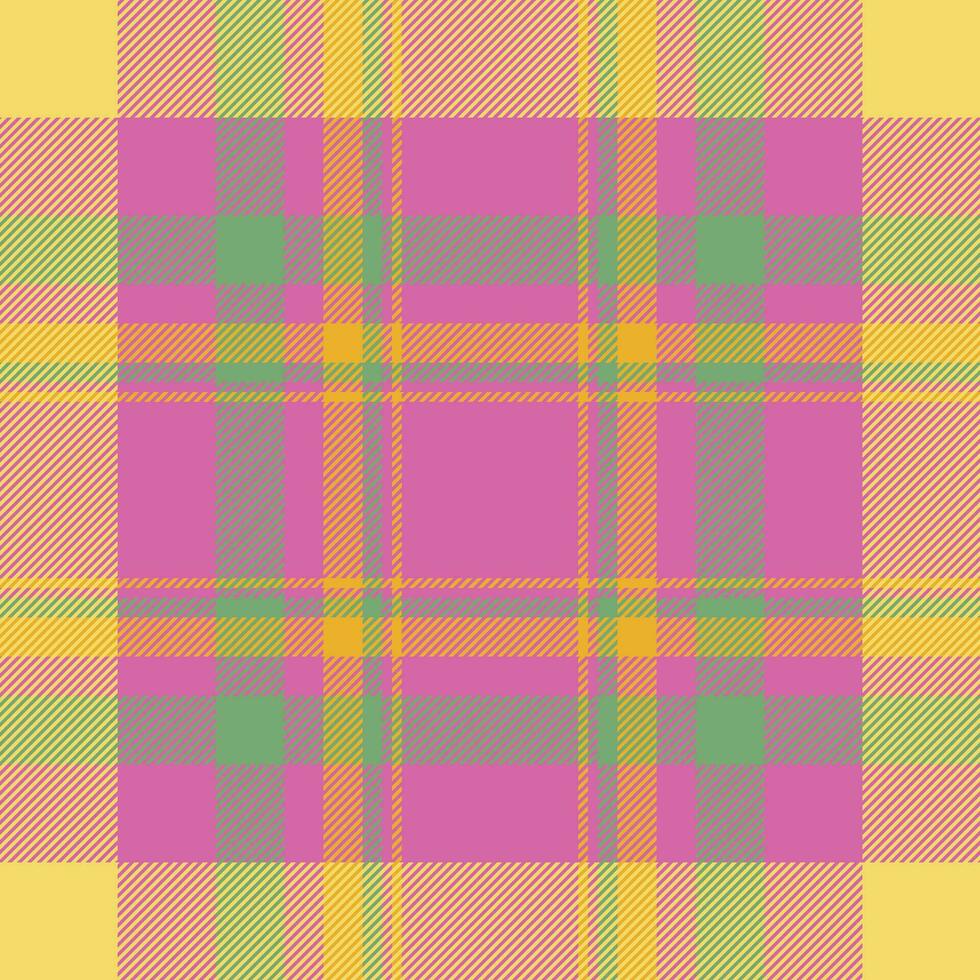 dai un'occhiata sfondo tessile di plaid tartan vettore con un' senza soluzione di continuità modello struttura tessuto.