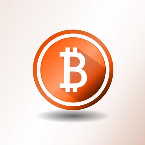 Icona Bitcoin vettore