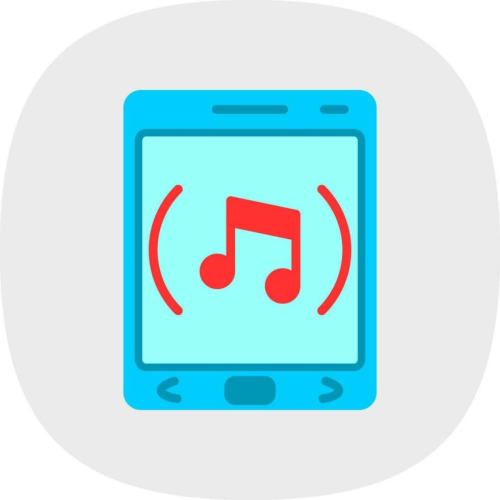 musica App vettore icona design