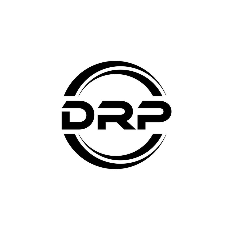 drp logo disegno, ispirazione per un' unico identità. moderno eleganza e creativo design. filigrana il tuo successo con il Impressionante Questo logo. vettore