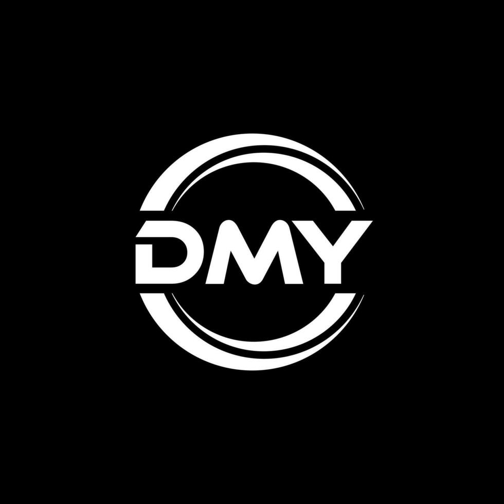 dmy logo disegno, ispirazione per un' unico identità. moderno eleganza e creativo design. filigrana il tuo successo con il Impressionante Questo logo. vettore