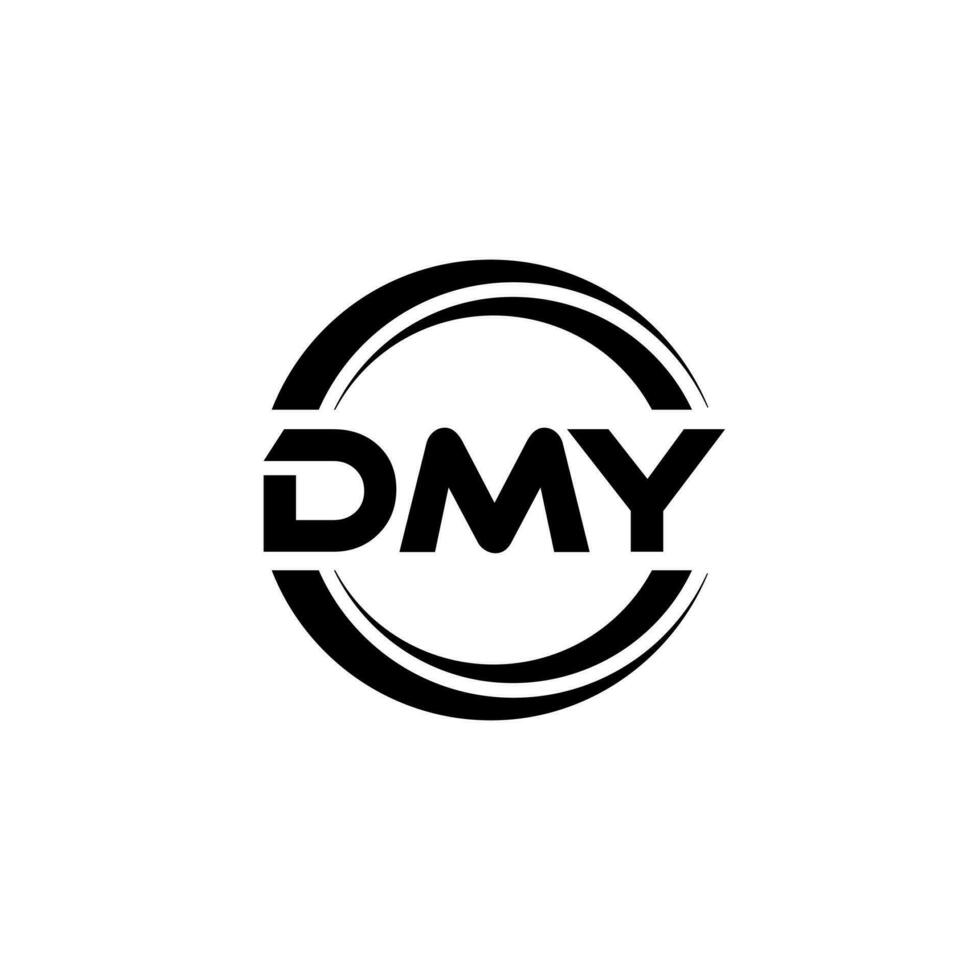 dmy logo disegno, ispirazione per un' unico identità. moderno eleganza e creativo design. filigrana il tuo successo con il Impressionante Questo logo. vettore