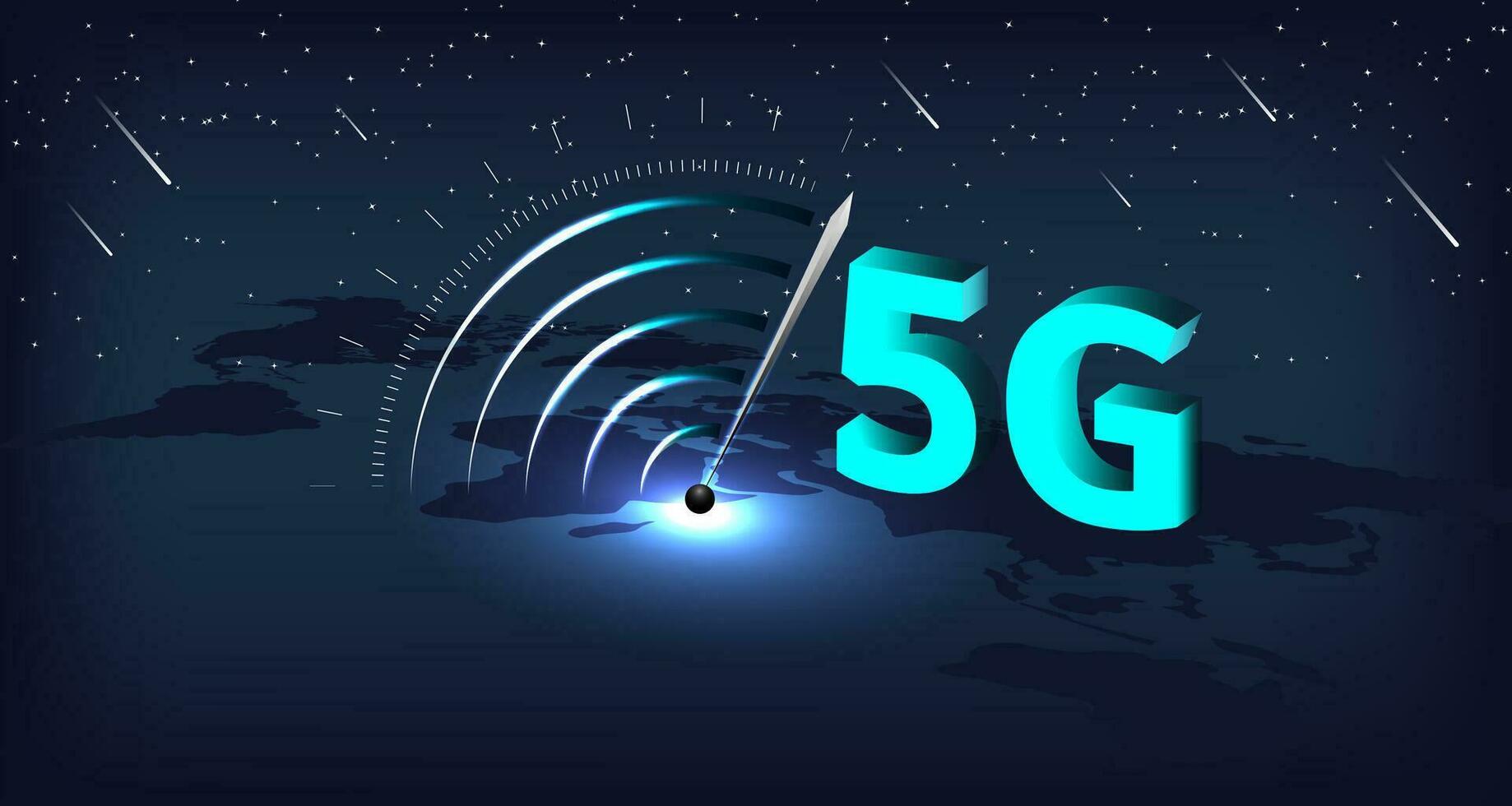 5g Internet concetto. vettore