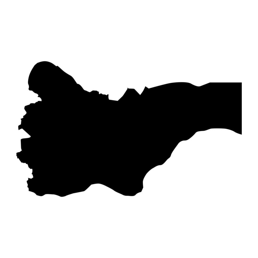 saada governatorato, amministrativo divisione di il nazione di yemen. vettore illustrazione.
