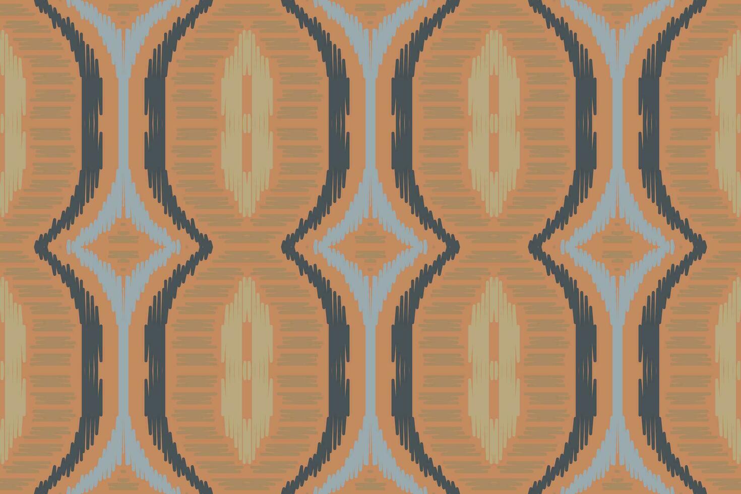 ikat floreale paisley ricamo sfondo. ikat stampe geometrico etnico orientale modello tradizionale. ikat azteco stile astratto design per Stampa trama, tessuto, sari, sari, tappeto. vettore