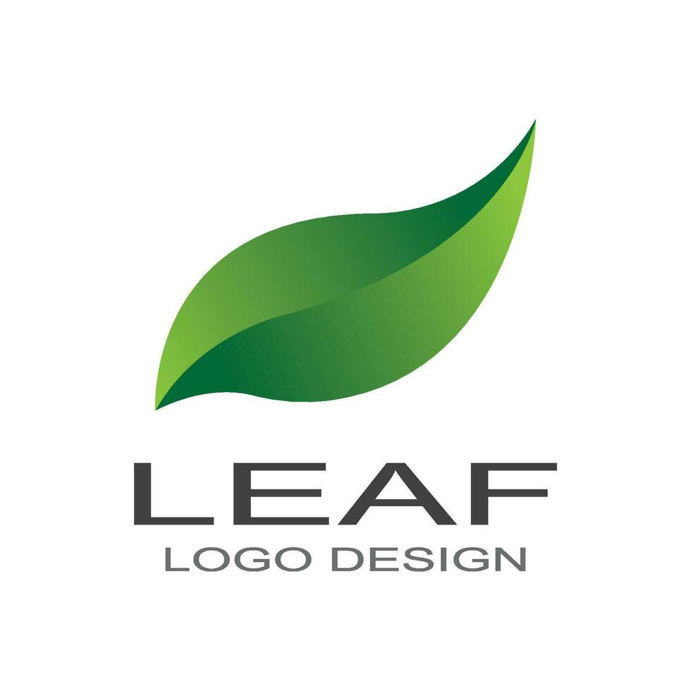 eco icona verde foglia logo vettore