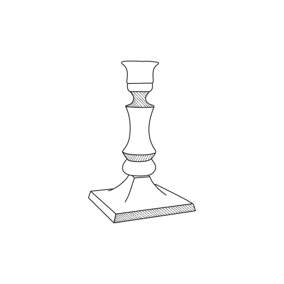 candeliere icona mobilia logo design vettore modello illustrazione