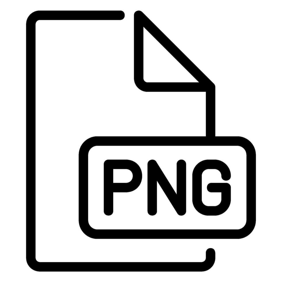 icona della linea png vettore