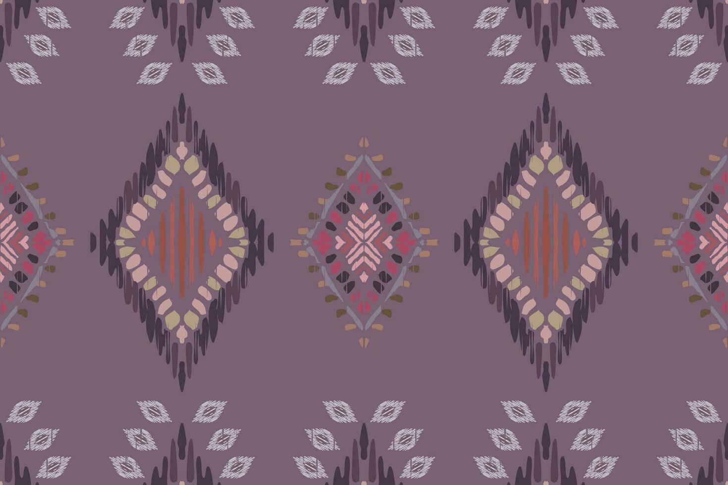 etnico senza soluzione di continuità modello ikat geometrico indiano style.tribal etnico vettore struttura. senza soluzione di continuità a strisce modello nel azteco stile indiano, zingaro, africano tappeto. bohémien.