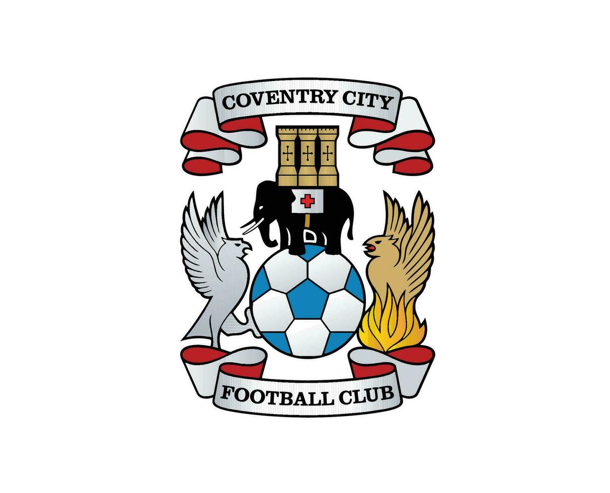 coventry città club simbolo logo premier lega calcio astratto design vettore illustrazione