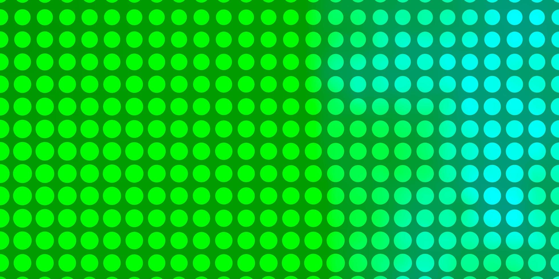 texture vettoriale verde chiaro con cerchi